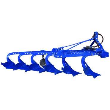 Aydın Pulluk Vineyard Plow with Hydraulic Slide - 6 processing units - 28cm between rows