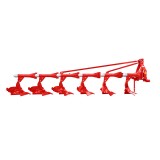 Heavy Type Automatic Spring Plow 6 Units 14 inch